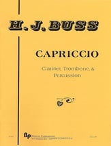 CAPRICCIO CLAR/TRB/PERC cover